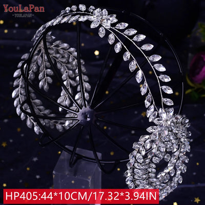 YouLaPan HP242 Wedding Headwear Headdresses for Girlfriend Fascinators Headband Bridal Hair Accessories Fashion Woman Tiara