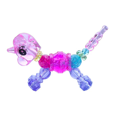 Colorful Cute Animal Sheep Bear Rabbit Dog Cat Bling Clear Crystal Opaque Plastic/Resin For Childen