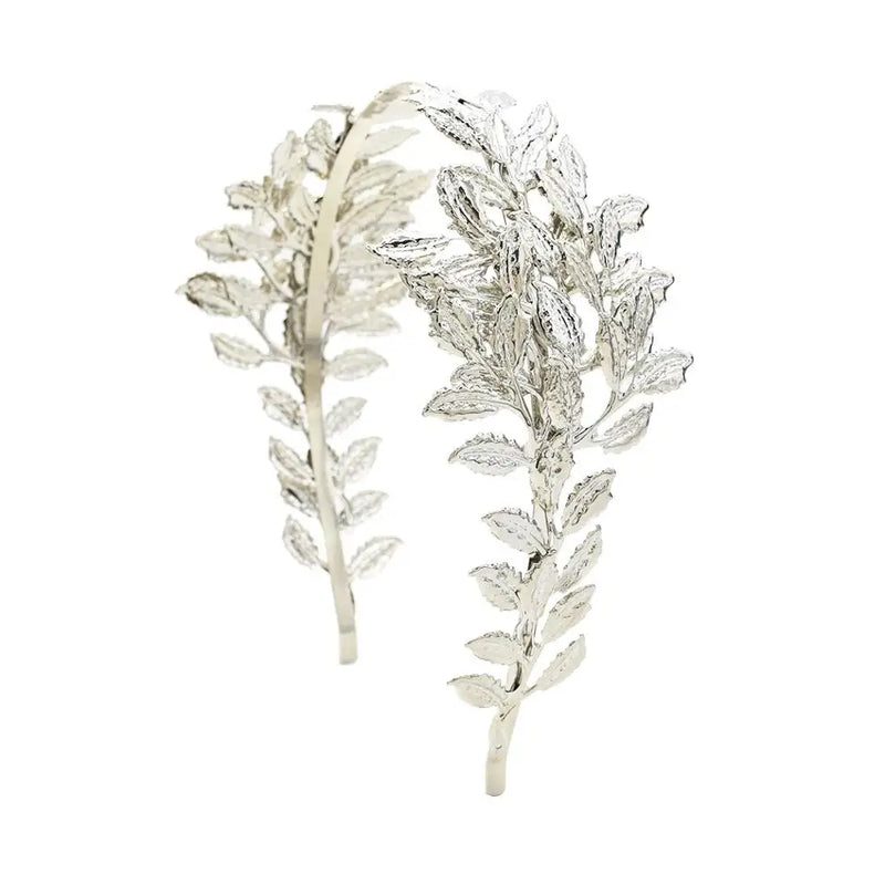 Bridal Hair Comb Greek Roman Baroque Goddess Olive Leaf Branch Headband Crown Headdress Bride Wedding Headband Jewelry