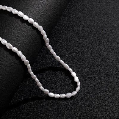 Baroque Alien Pearl Necklace Men's And woman Trendy and High end Necklace Collar Chain Accessories