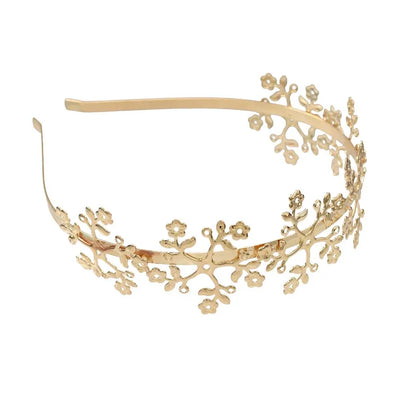 Bridal Hair Comb Greek Roman Baroque Goddess Olive Leaf Branch Headband Crown Headdress Bride Wedding Headband Jewelry