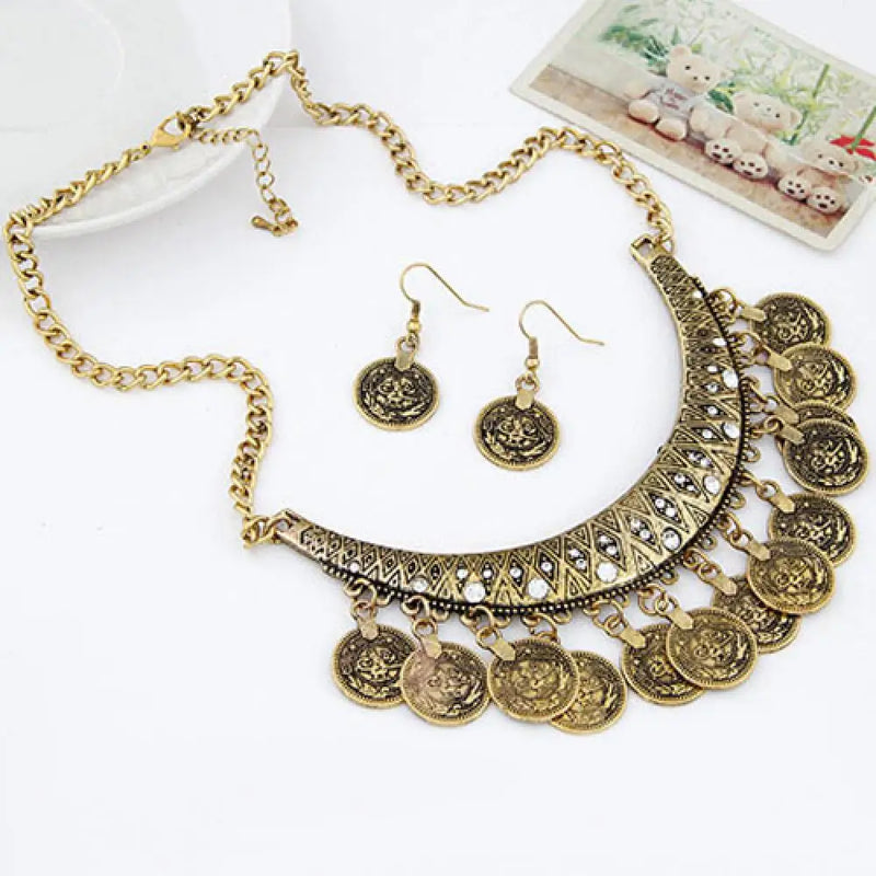 3pcs/set Jewelry Sets Pendant Necklace Earrings Jewelry Set Women&