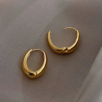 925 Sterling Silver hoop Earrings Simple Temperament Exquisite Hot Semale Sexy Jewelry Gift