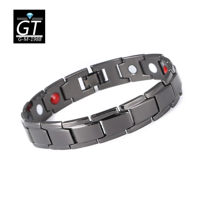 Therapy Arthritis Pain Relief Health Care Slimming Unisex Jewelry Men Women Therapeutic Energy Healing Magnetic Bracelet Bangle