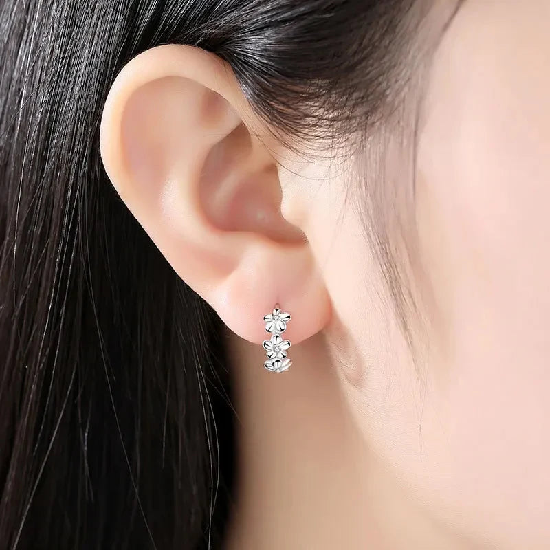 Top Sale 925 Sterling Silver Needle Earrings for Women&