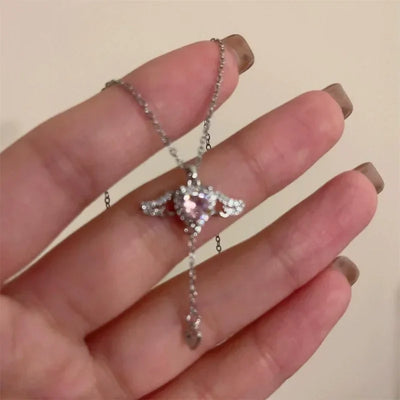 New in Women's Saturn Jewellery Luxury Designer Star Pendant Necklace for Women Stainless Steel Chain Jewelry Girl Birthday Gift