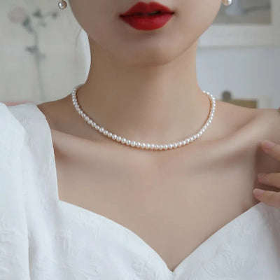 Luxury Necklace Free Shipping 2024 Double-layered Pearl Necklace for Women Fashionable Long Chain Dress Accessory