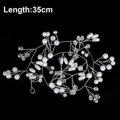 Elegant Pearl Crystal Hairpin Wedding Bridal U-shaped Metal Hair Comb Forks for Women Hairstyle Clips Jewelry Accessories 20pcs