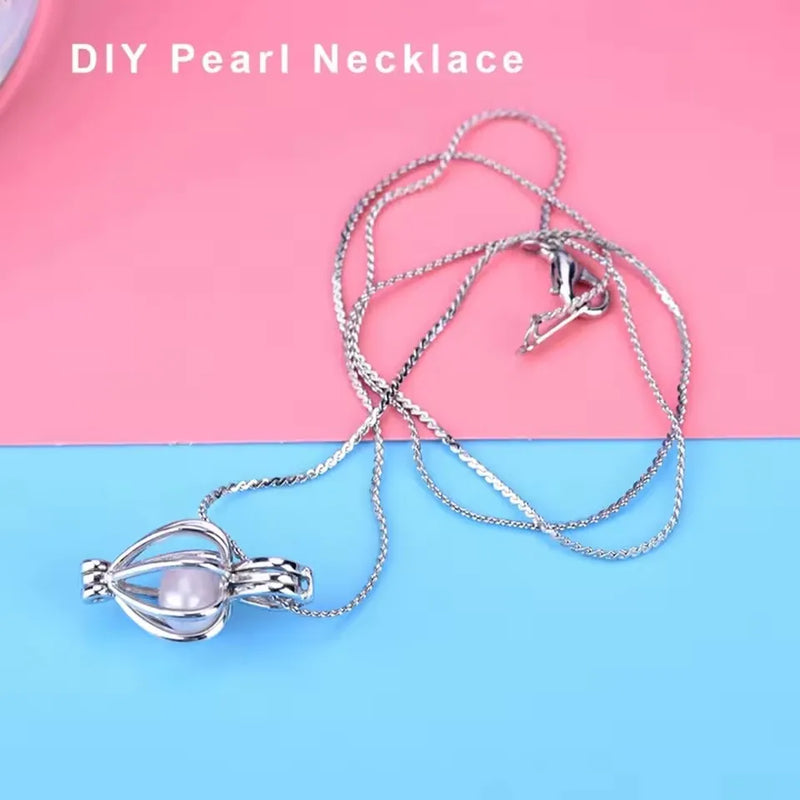 Wish Pearl Necklace Kit Innovative Chain Charm For Holiday Gift Charms Diy Charms For Jewelry Making Charm Pendant Set Blind Box