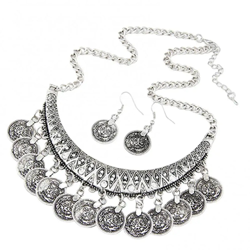 3pcs/set Jewelry Sets Pendant Necklace Earrings Jewelry Set Women&