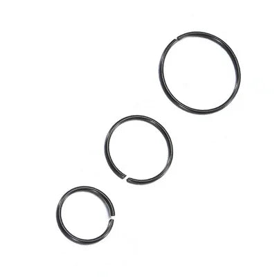 3pcs Stainless Steel Rings Nose Hoop Ear Piercing Tragus Minimalist Nose Rings Ear Cartiliage Tragus Sexy Piercing Body Jewelry